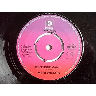 MERI WILSON Telephone Man UK 7" 45