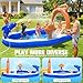 StarOcean 2026 Large Inflatable Play Center,Kiddie Pool with Water Slide&Sprinkler,120''x70