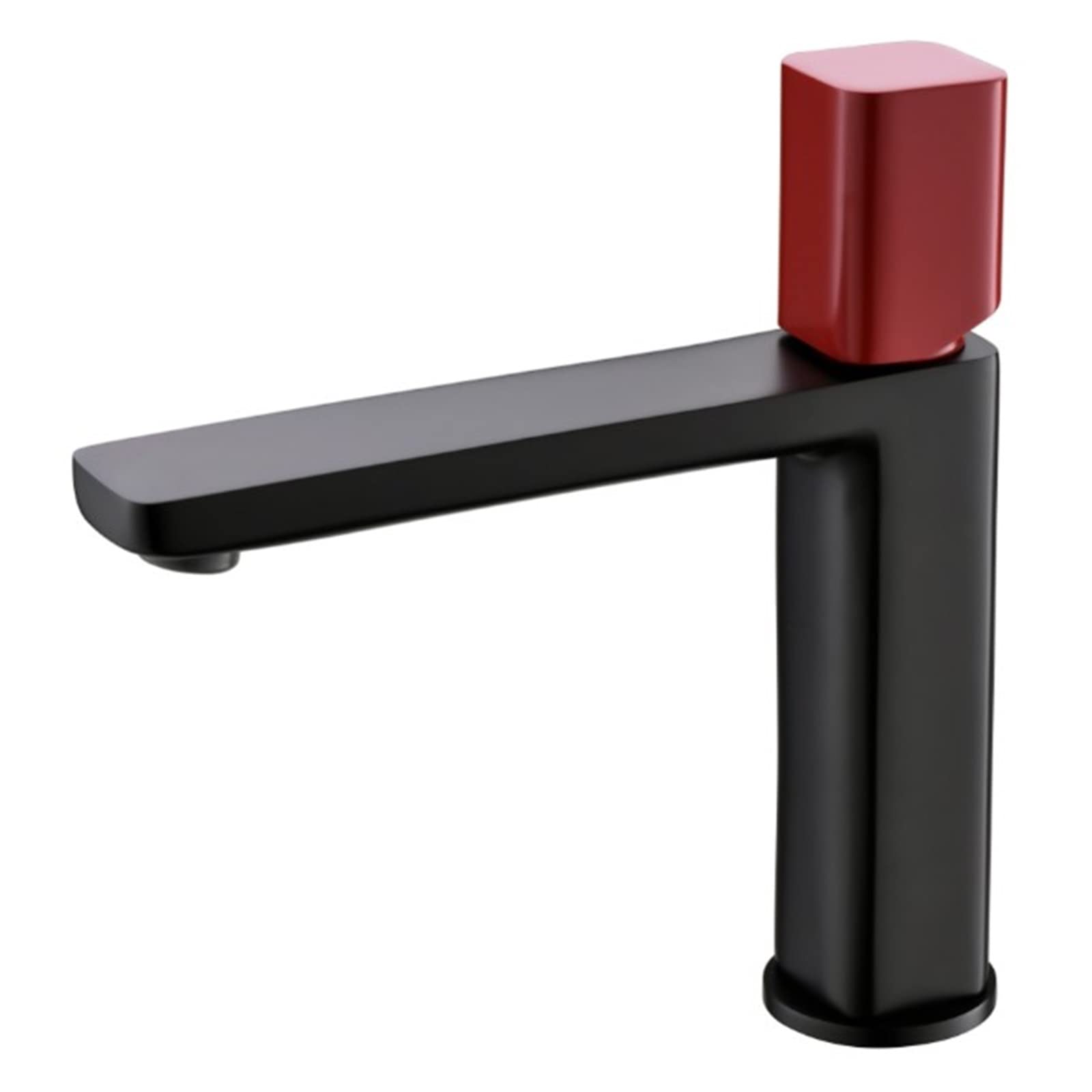 Robinet de lavabo mitigeur eau chaude et froide en laiton avec cartouche céramique
