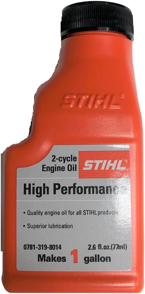 STIHL 0781 319 8008 2.6 Ounce High Performance 2 Cycle Engine Oil, 6 Pack