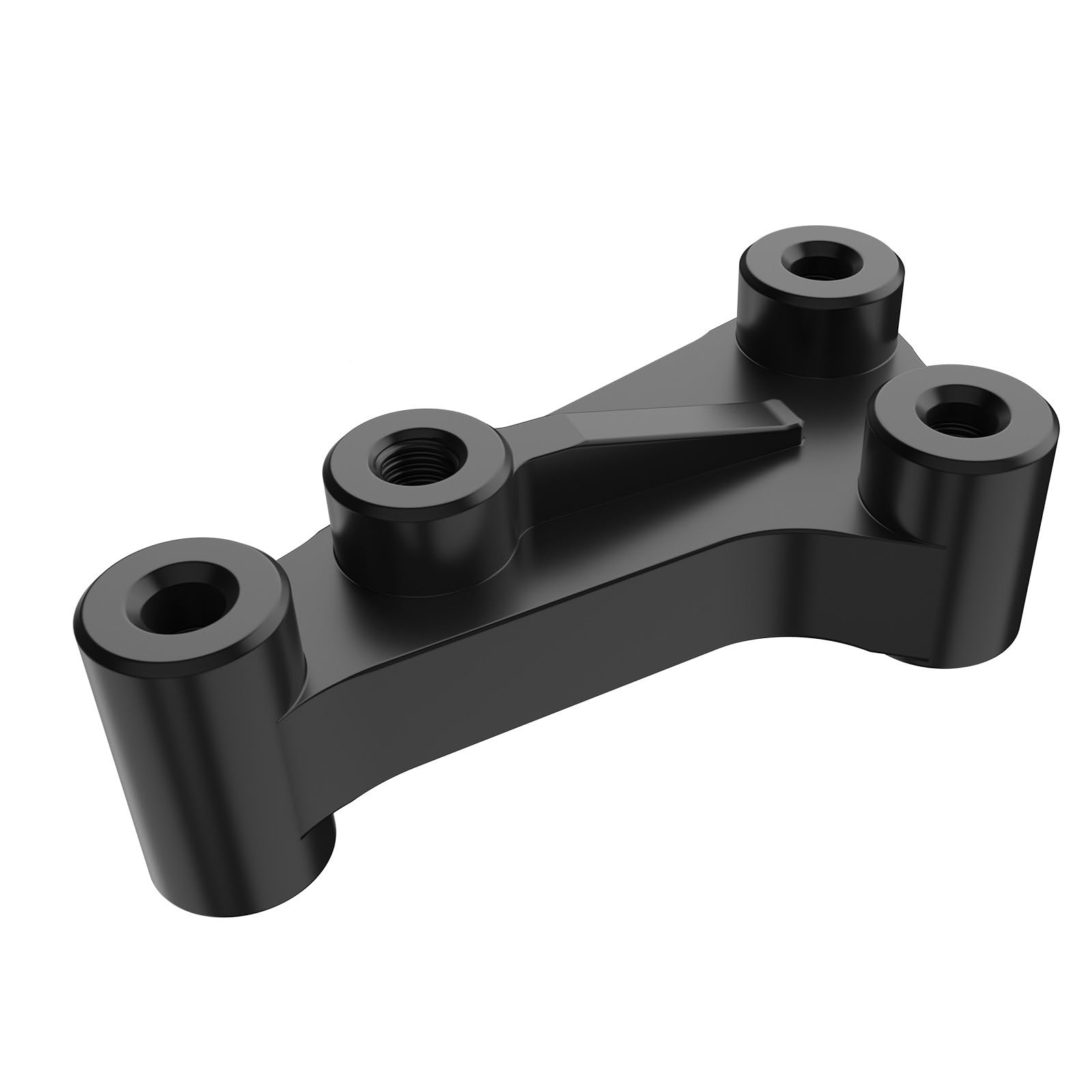 Wspornik Mocowania Silnika Pasuje do Jeep Wrangler YJ 91-95, TJ 97-02, zastępuje 53007605, 53007604, aluminiowy uchwyt alternatora(Black)