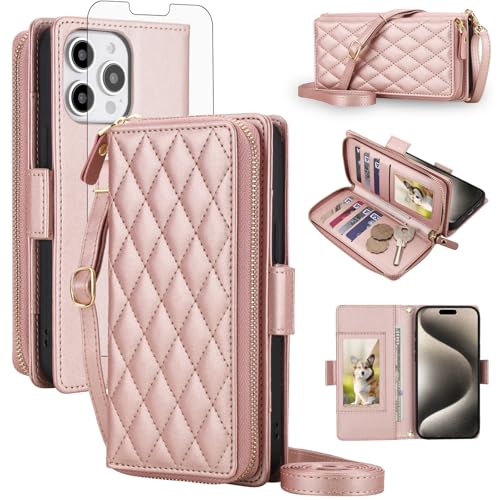 Protection iPhone 14 Pro Max anti-chute avec cordon et fermeture