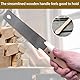 3 Stück Japansäge Set Feinsäge Holz Handsäge Gehrungssäge Kleine Holzsäge Hand Dübelsäge Holzbearbeitungswerkzeuge Japanische Säge Zweischneidig Zugsäge Woodworking Laubsäge Japan Säge