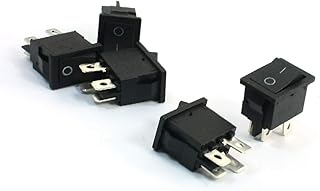 New Lon0167 Panel Mount Featured 10A 250VAC 20A reliable efficacy 125VAC 4 Pin DPST Boat Rocker Switches 5Pcs(id:e3f 97 80 ca2)