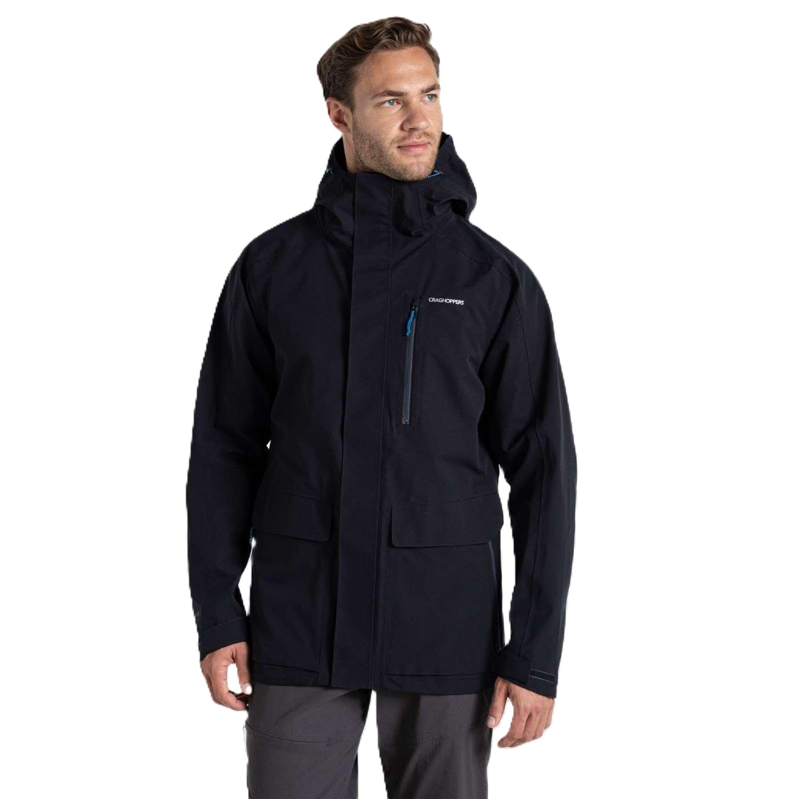 Craghoppers Mens Lorton Jacket, Wind Resistant & Waterproof, Stretchable & Insulating - Perfect for Outdoors, Walking, Hiking & Camping