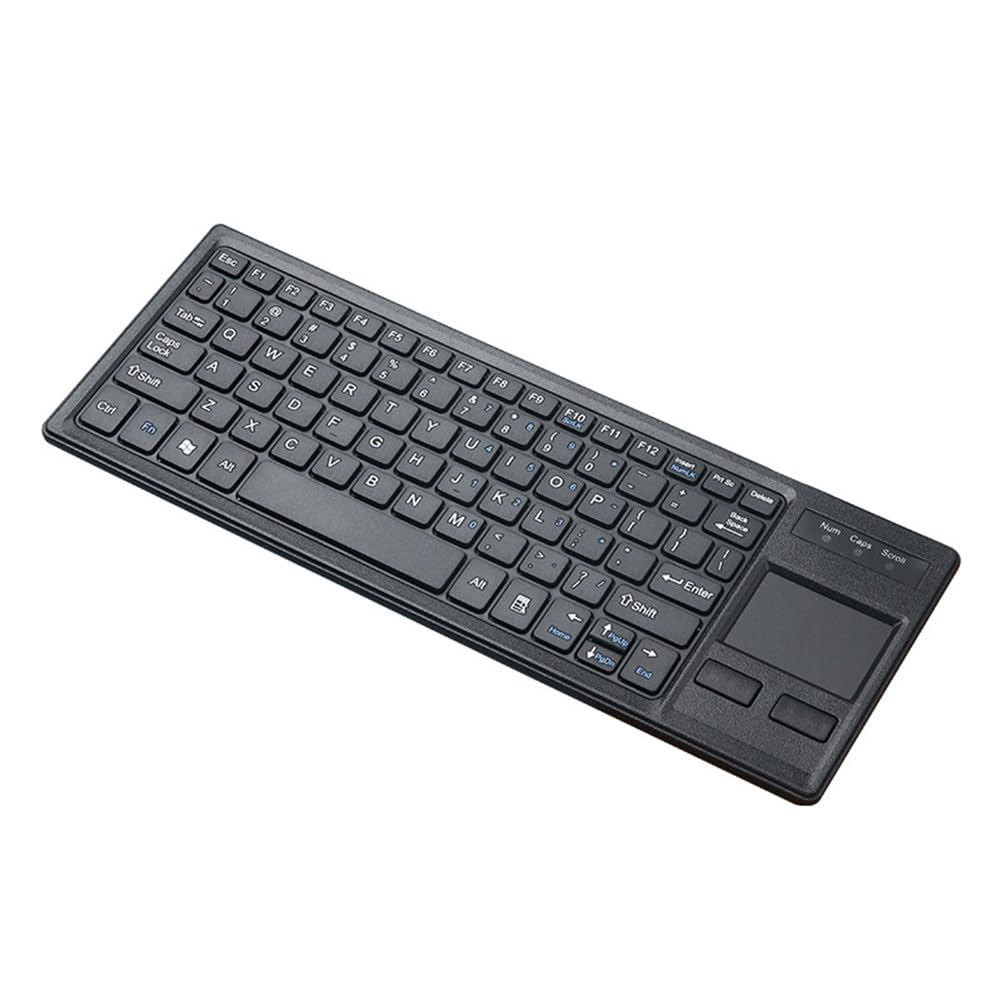 Clavier filaire USB 80 touches compact mini périphérique informatique hub