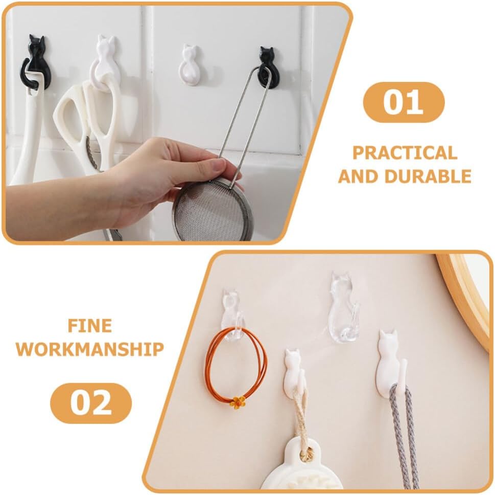 Cabilock Lot De 5 Autocollants Réutilisables Arc-en-ciel Anti