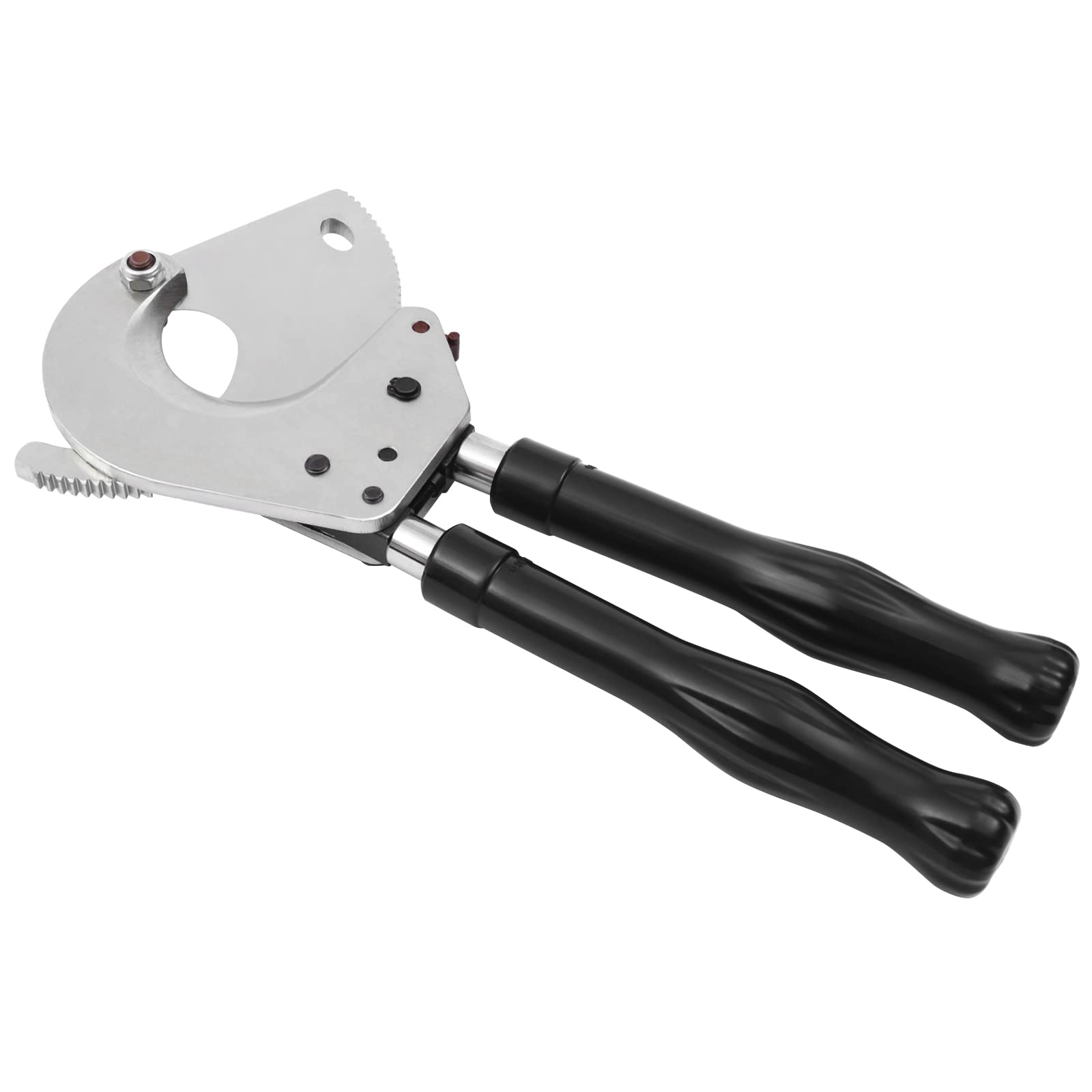 Cortador de cables con trinquete J75 Cortador de cables con trinquete de alta resistencia Corte Φ75 mm Mango retráctil Cortador de cables manual con trinquete 45 HRC Herramienta de corte de cables c