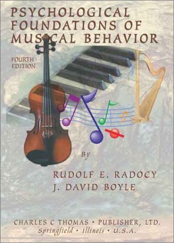 Buy Psychological Foundations of Musical Behavior — BookShops.in