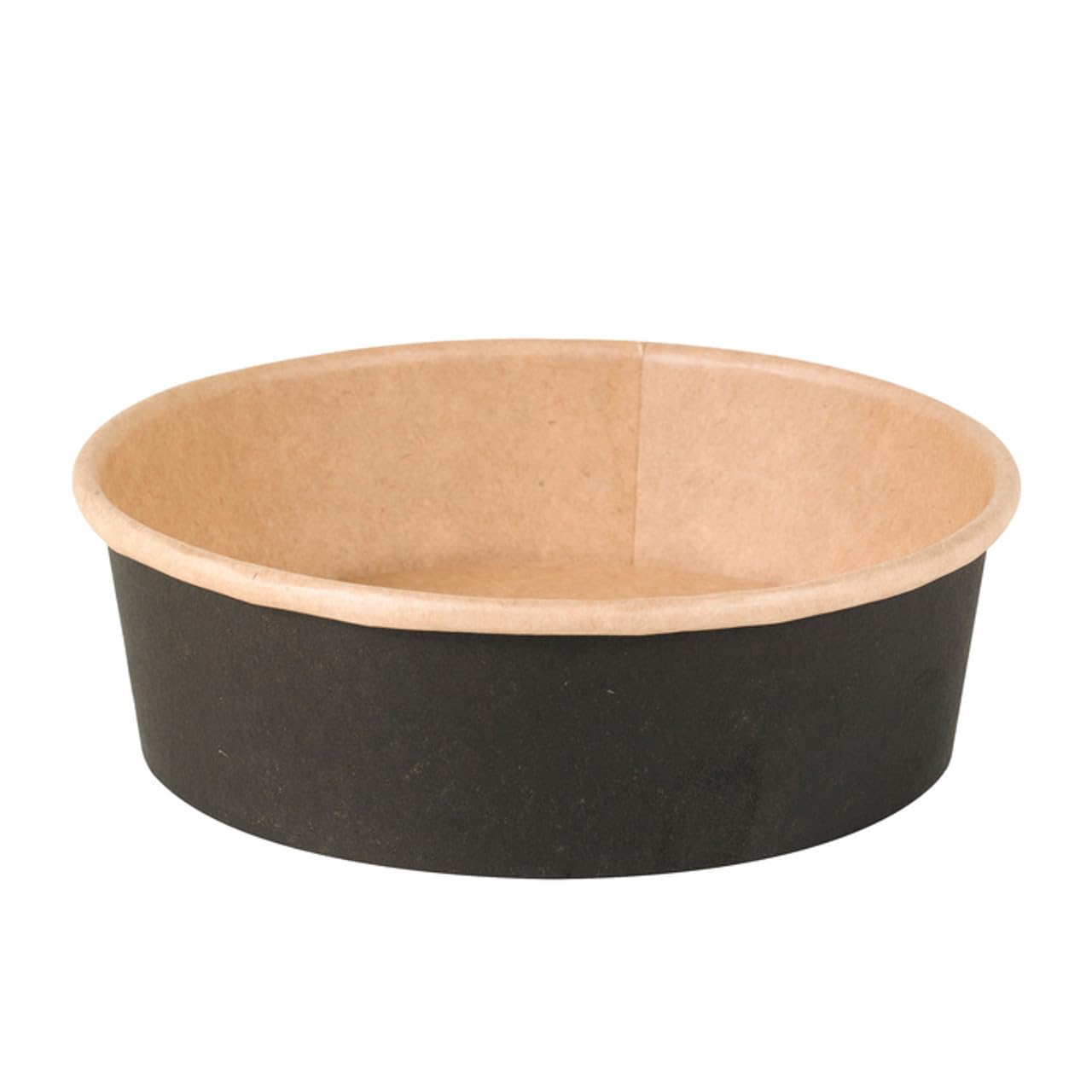 PacknWood Bamboo Paperboard Multi-Purpose Bowl | Disposable Dessert Bowls for Hot or Cold Food | Natural Paper Cups for Sundaes, Snacks, Fruits and Christmas Party - 360 Pcs