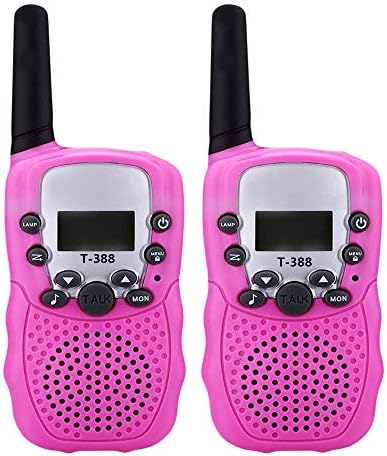 VKOSHA Walkie Talkies, Talkies Walki Kids Toy Talkies 2 Way Radios Walkie Talkies Long Range Walkie Talkies Mini Walkie Talkie Handheld Backlit LCD Flashlight Two Way Radios Set Talkies Walky Talky