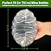 Wine Bottle Travel Protector Bags, Monkkino 8 Packs Inflatable Bubble Cushion Wrap, Safety Choice for Glass Bottles in Transport with Luggage, Air Filled Packaging Sleeves with Reusable Pump