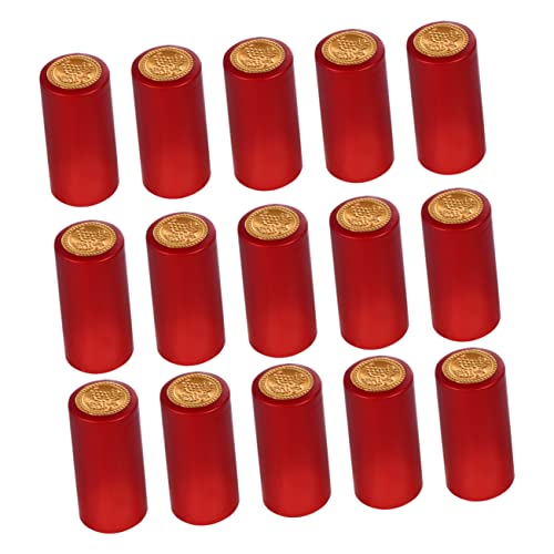 LALADEFIEE 100pcs Wine Heat Shrink Cap Wine Bottle Film Bottle Film Seal Wine Bottle Cover Heat Shrink Wine Bottle Seals