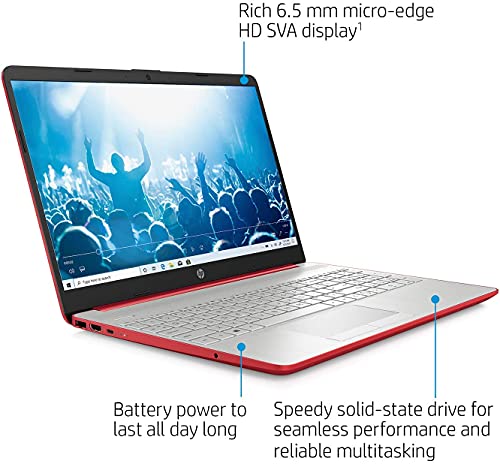 Hp 2021 Newest 15.6" Pavilion Hd Laptop, Intel Quad-Core Pentium Processor, 16Gb Ram, 1Tb Ssd, Intel Uhd Graphics, Hd Webcam, Bluetooth, Hdmi, Usb Type-C, Scarlet Red, Windows 10 #TOP1
