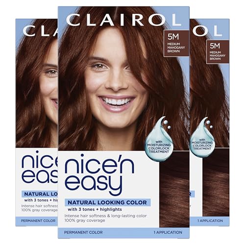 Clairol Nice'n Easy 5M Medium Mahogany Brown
