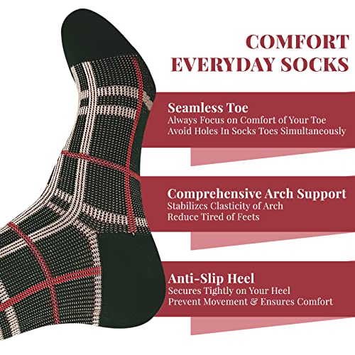 Wsgalary Premium Crew Socks For Women And Men Cozy Knit Socks Soft Casual Socks Gifts #TOP2