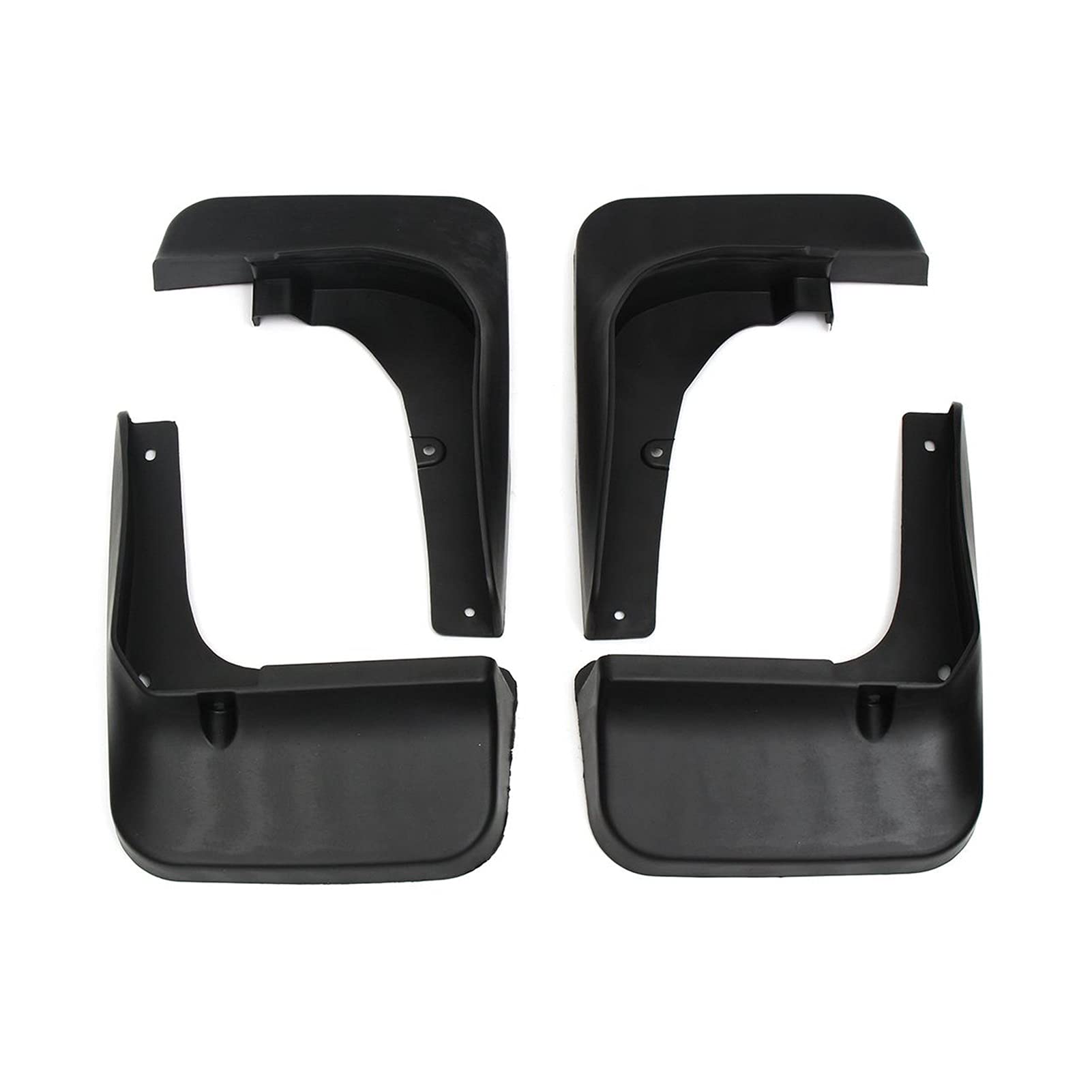 CAREG Fallato Fallato Auto Parafango Fender Splash Guards Mudflap Fango Guardia Compatibile con Toyota Highlander/Kluger 2011 2012 2013