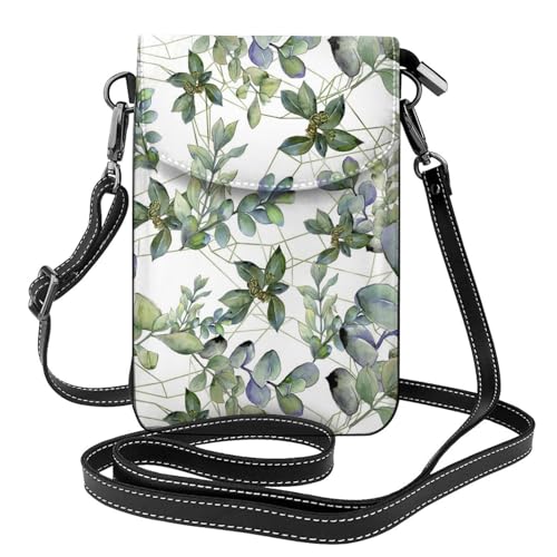 Pochettes pour téléphone portable femmes portefeuille cuir PU petit sac bandoulière cartes