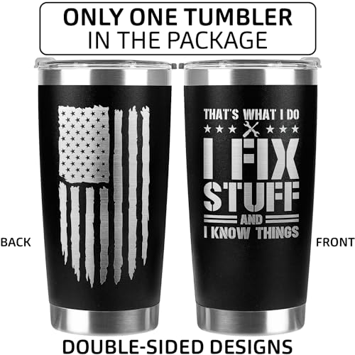 Fathers-Day-Gifts-for-Dad-Men-Husband-Grandpa-Mechanic-Father-Handyman-Birthday-Presents-for-Men-Unique-Mens-Birthday-Gift-Ideas-Dad-Birthday-Tumbler-20Oz Fathers Day Gifts for Dad Men Husband Grandpa Mechanic Father Handyman Birthday Presents for Men Unique Mens Birthday Gift Ideas Dad Birthday Tumbler 20Oz