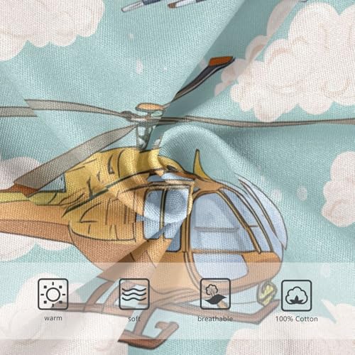 Colorful Helicopters Clouds Toddler Boy's Underwear 2T 202c14213