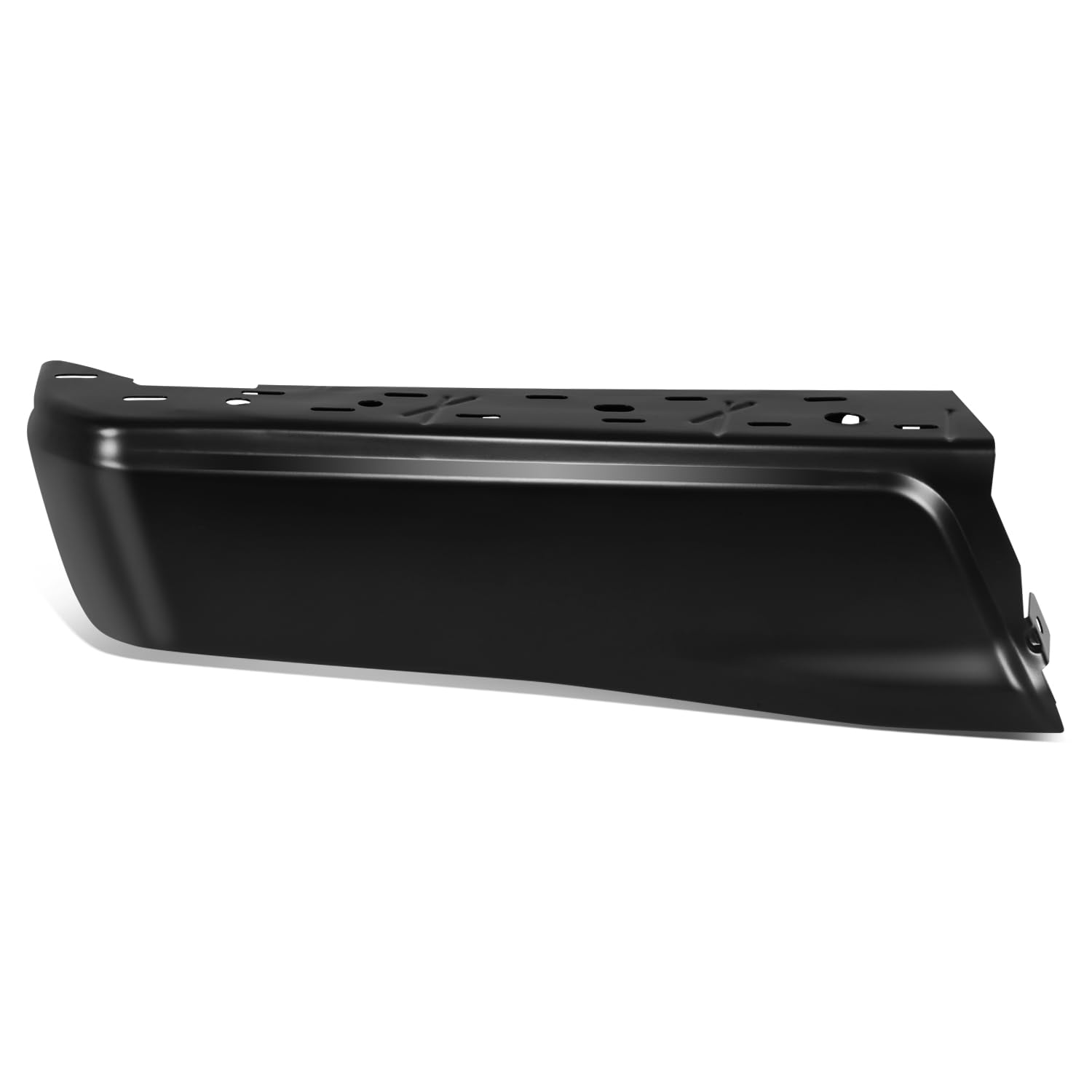 DNA MOTORING Rear, Left Rear Bumper End Cap (Left) Compatible With F150 2015-2020, Fits Models without Parking Sensor Holes, FO1102382, BUMP-R-F15015-