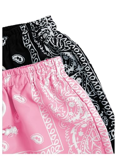 Pantalones cortos tipo bandana para niño ideales para vacaciones de verano y playa 4