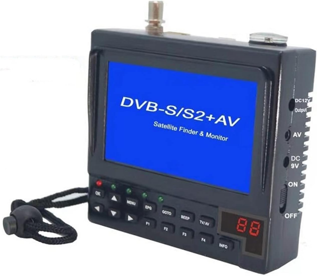 KPT-268AH DVB-S2 Satfinder Full HD Digital Satellite TV Receiver Finder Meter MPEG-4 DVB-S Sat Finder KPT 356H SATLINK WS-6933