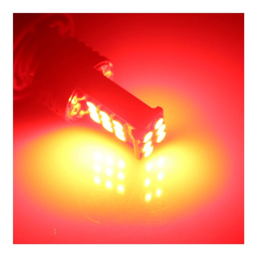 2 Luci Posteriori A LED Per Moto Luci Di Stop 1157 A LED(1157 red)