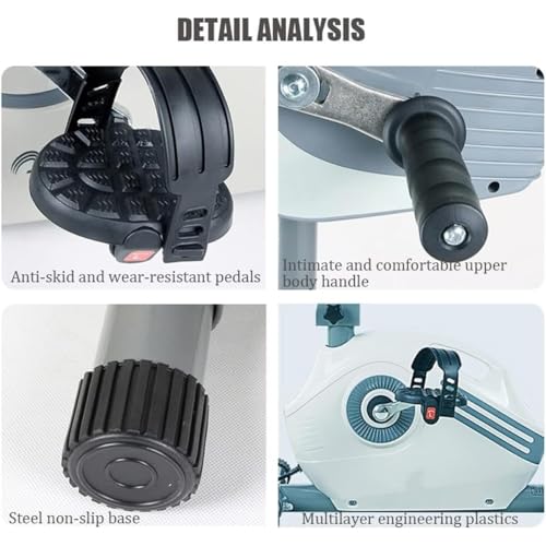 Ejercitador eléctrico para piernas y brazos con soporte protector miniatura 7
