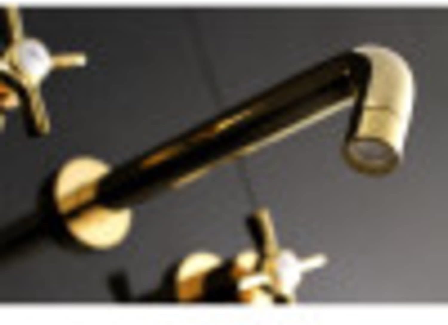 Kingston Brass KS8028ZX Millennium Two-Handle Wall Mount Tub Faucet, Brushed Nickel