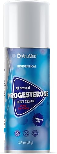 Miniatura 1 de ANUMED - Crema de progesterona bioidéntica totalmente natural (P25) 1750mg (2.5%) con ácido hialurónico y E para un hermoso cuidado de la piel