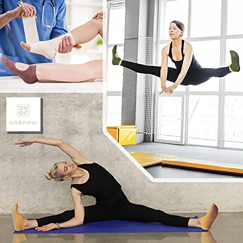 Image of Non Slip Grip Yoga Socks for Women with Cushion for Pilates, Barre, Dance