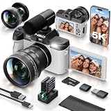 Fotocamere digitali NBD 5K 64MP per fotografia con WiFi a doppia lente