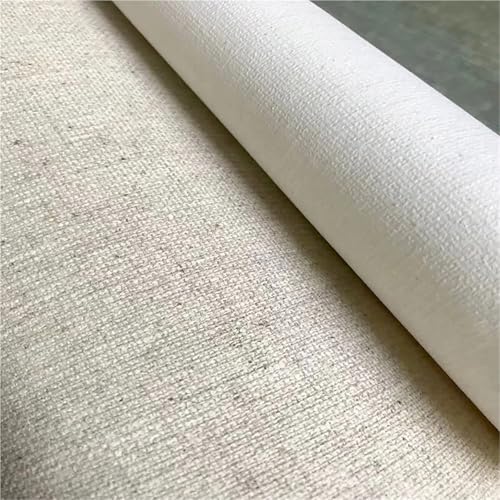 Rouleau de toile vierge 5m pour éviter les déformations à l'acrylique - 8
