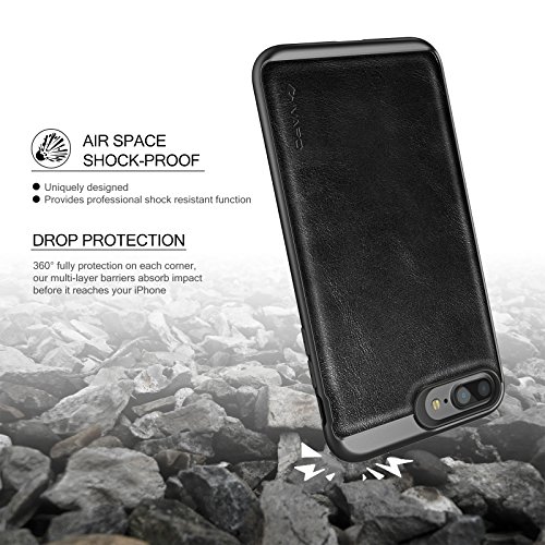 IPhone 7 Plus Custodia, iVAPO Conchiglia Vera