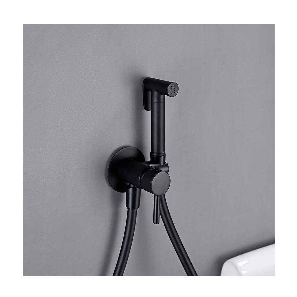 Accesorio de bidé de mano en latón macizo con mezclador monomando de pared exclusivo