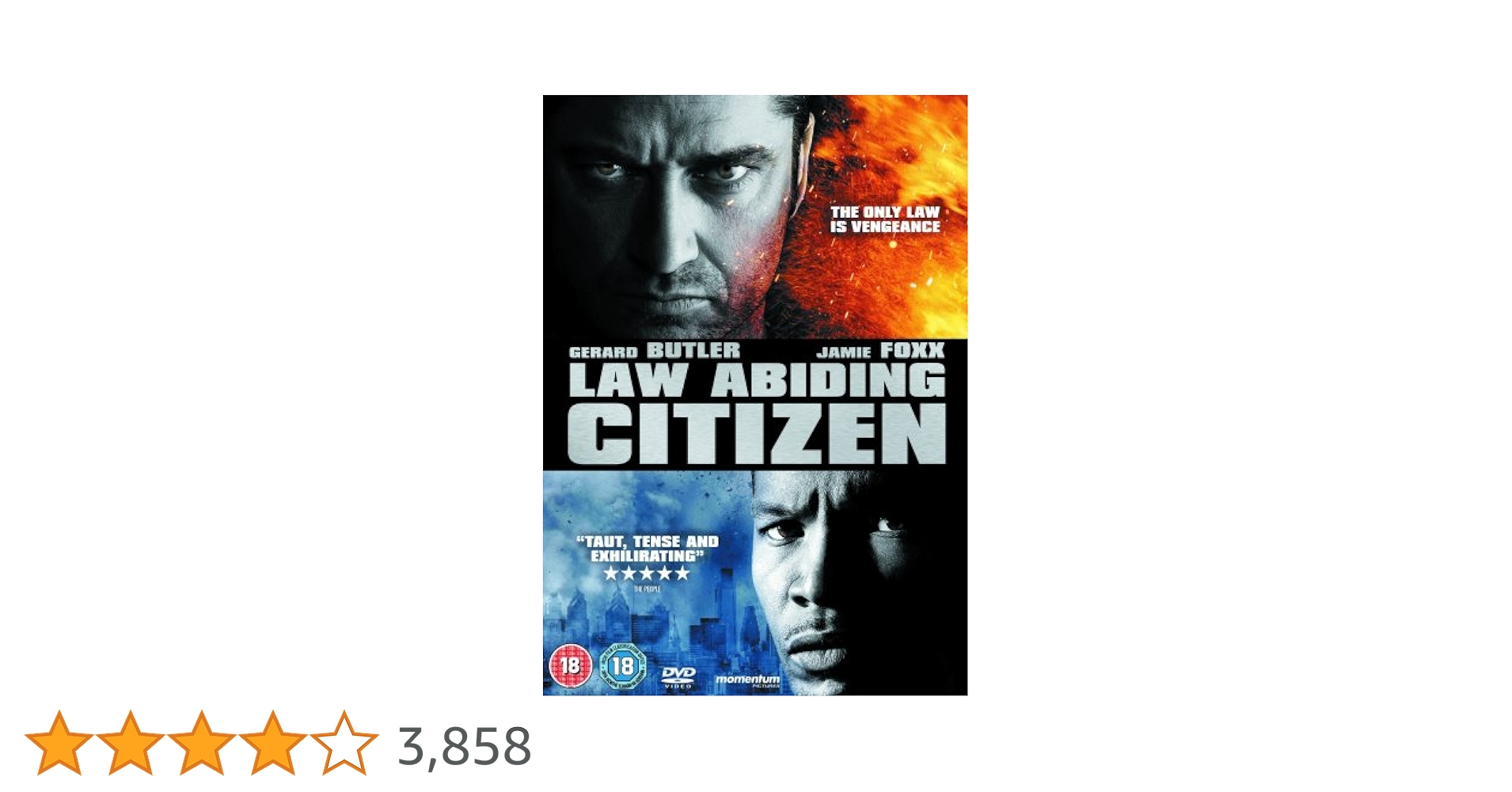 Amazon.co.jp: Law Abiding Citizen [Import anglais] : DVD