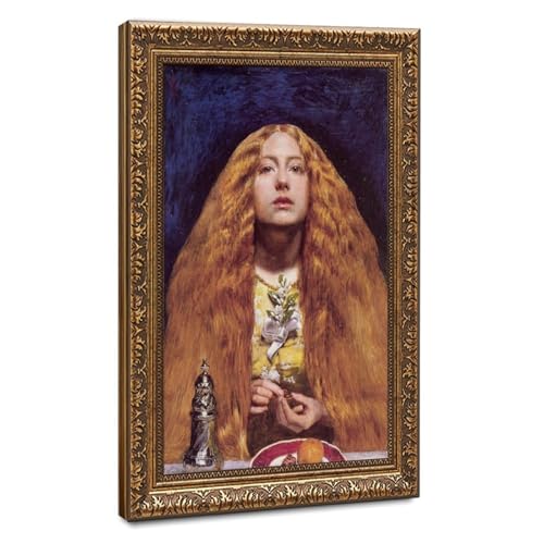 Tableau de maître John Everett Millais avec cadre déco 61x91,4 cm