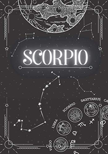 SCORPIO: Zodiac Lined Notebook Journal