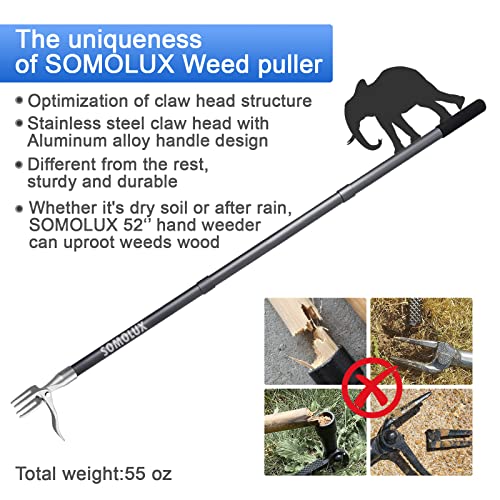 Somolux SWP-02 52'' Weed Puller Stand-Up Weeder Weeding Tool thumb #2