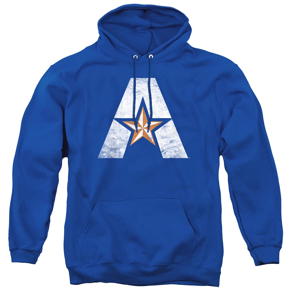 LOGOVISION Official Collegiate Distressed Primary Logo Adult Pullover Hoodie Collection — view 129
