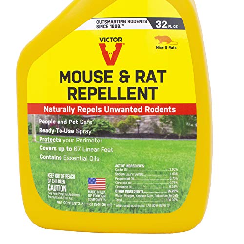 Victor M809 Mouse And Rat Repellent Natural Peppermint Non-Toxic Spray thumb #6