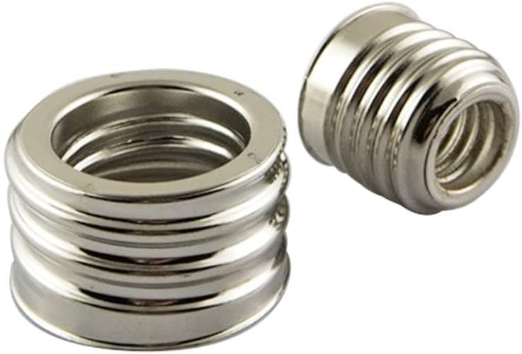 Indoor Lighting 20pcs Led Lamp Bulb Base Conversion Holder Converter Socket Adapter E14 E27 E40 Fireproof Material for Home Lighitng