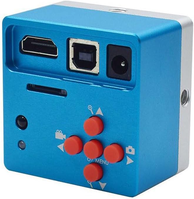 60MP 1080P USB HDMI Industrial Digital Electronic Video Microscope Camera TF Card