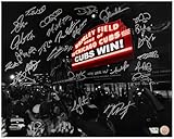 2016 Cubs Team Signed 2016 World Series Wrigley Field Marquee Spotlight 16x20 Photo (25 Sigs)