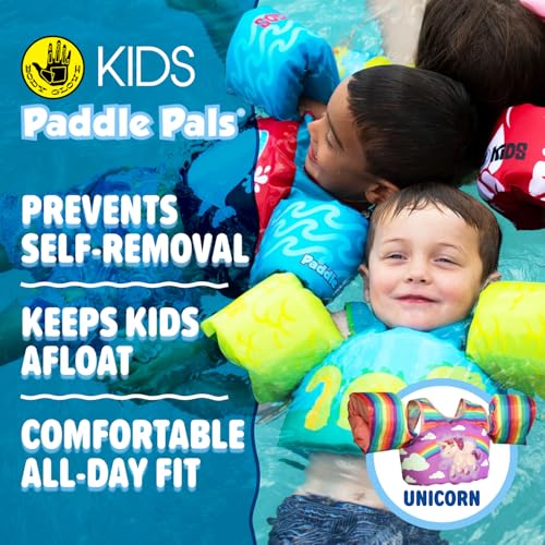 Image of Body Glove Paddle Pals Learn to Swim Life Vest, 33-55 lbs | U.S. Coast Guard approved learn-to-swim aid, Type III child's PFD for recreational boating; perfect for pools, lakes, beaches