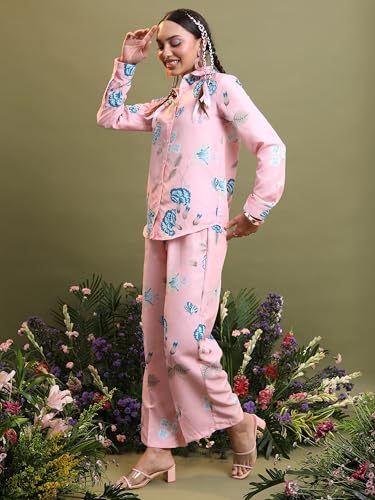 Image of Vishudh Women's Co-ord Set | Trendy Matching Set for Casual & Chic Looks | Stylish Top & Bottom Co-ord for Women