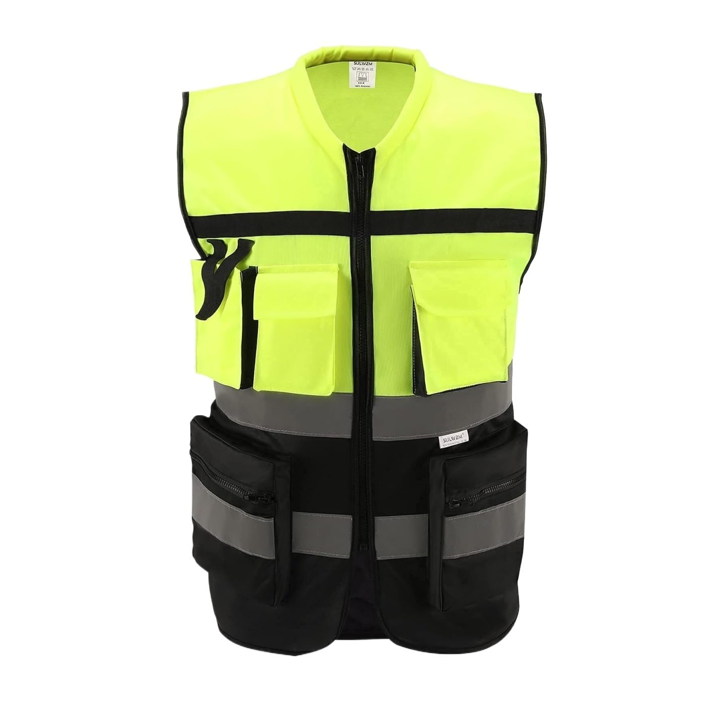 Chaleco Reflectante Chaleco Reflectante Unisex For Tráfico, Ropa Reflectante, Sitio De Construcción, Chaleco Reflectante Chaleco de Trabajo