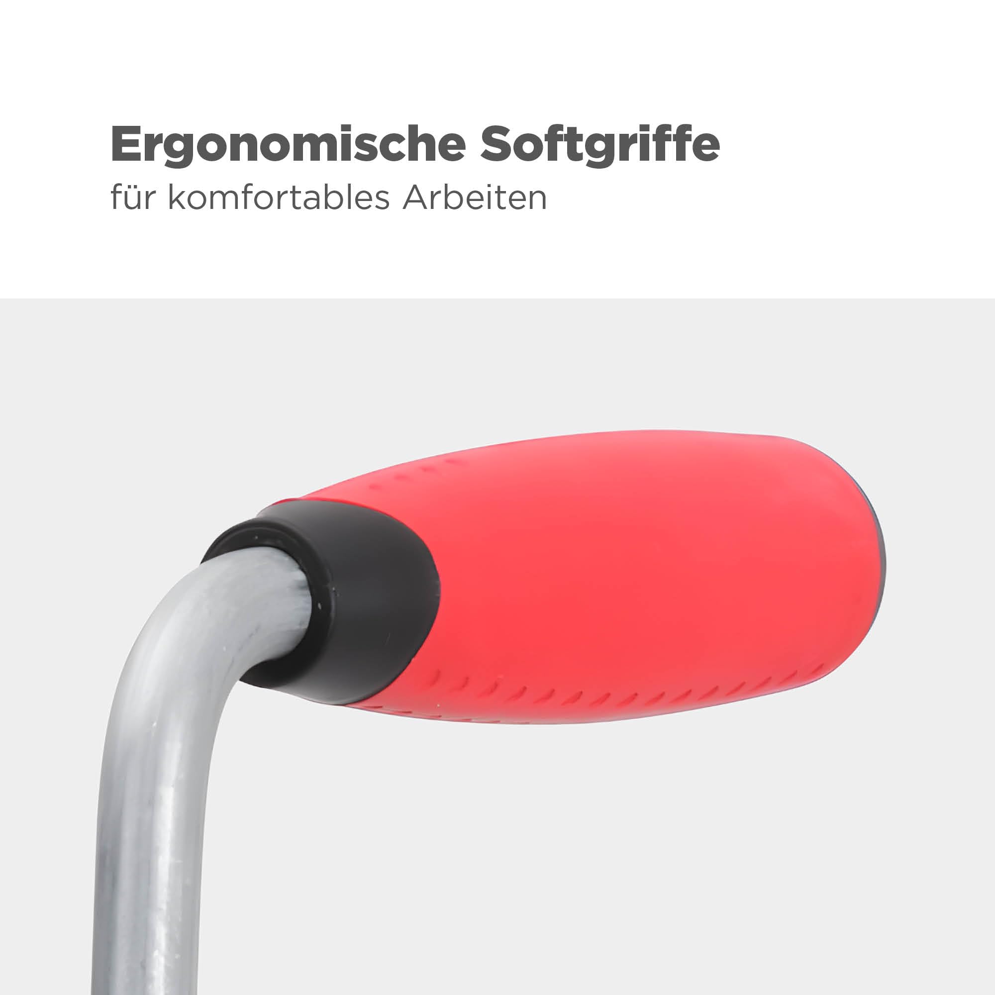 blizz-z Schwabbelstange Breite: 150 cm mit Doppelgriff | aus Aluminium Ø 30 mm | zum gleichmäßigen Einbau von Fließestrichen | Made in EU