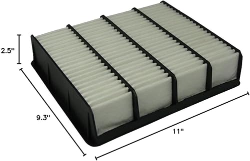 Miniatura 6 de ECOGARD Filtro de aire de motor XA4886 de alta calidad para Toyota Tacoma 3.4L 1995-2004, 4Runner 3.4L 1996-2002, Supra 3.0L 1993-1998 | Lexus SC400